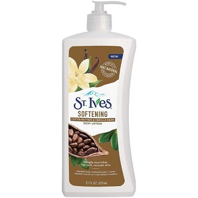 St. Ives Softening Body Lotion Cocoa Butter & Vanilla Bean 621 ml