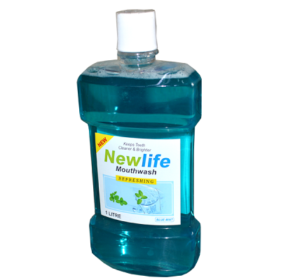 Newlife Mouthwash Blue Mint 1 L