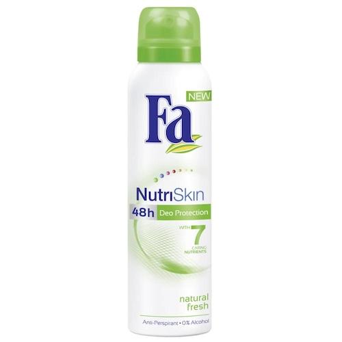 Fa Deodorant Body Spray Nutri Skin Natural Fresh 200 ml