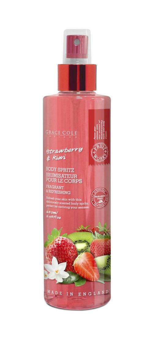 Grace Cole Body Spritz Strawberry & Kiwi 250 ml