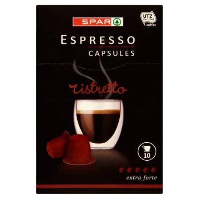 Spar Espresso Ristretto Extra 50 g 10 Capsules