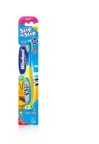 Wisdom Toothbrush Step By Step Soft 3-5 Years