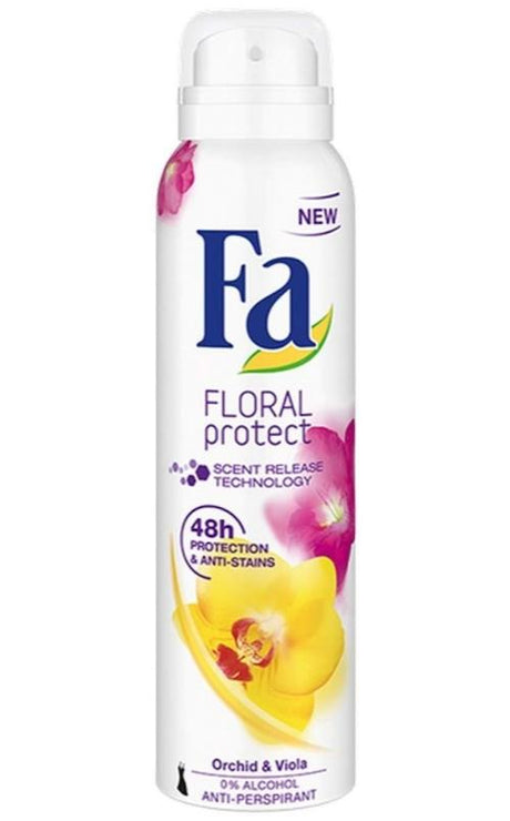 Fa Deodorant Body Spray Floral Protect Orchid & Viola 200 ml