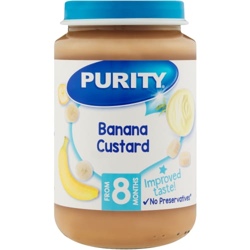 Purity Banana Custard 8 Months+ 200 ml