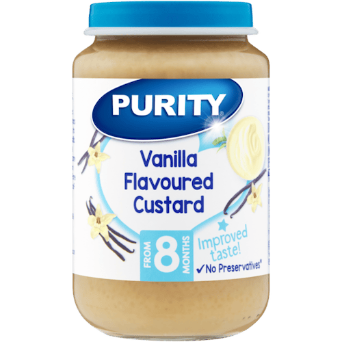 Purity Baby Food Vanilla Custard 8 Months+ 200 ml