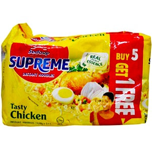 Sedaap Supreme Tasty Chicken Instant Noodle 120 g x5