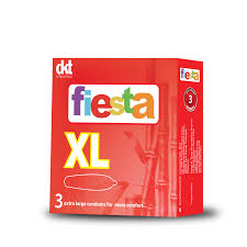 Fiesta Extra Large Premium Condoms x3