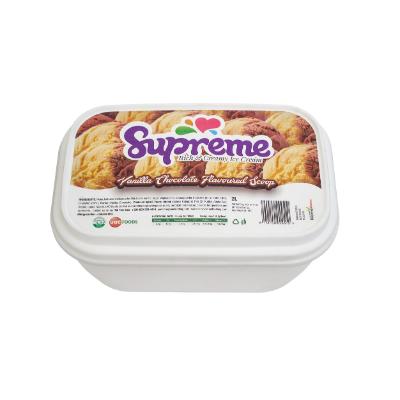 Supreme Ice Cream Vanilla & Chocolate Scoop 2 L