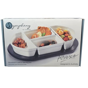 Symphony Quadrant Serving Set x5