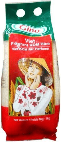 Gino Viet Fragrant KDM Rice 1 kg