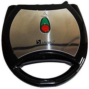 Saisho Sandwich Maker Black 2 Slices S-604