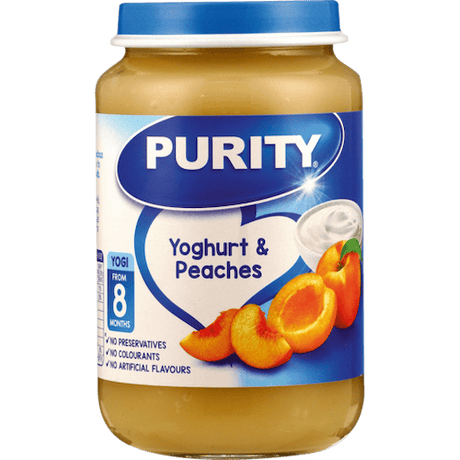 Purity Baby Food Yoghurt & Peaches 8 Months+ 200 ml