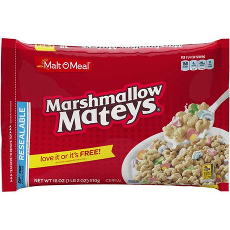 Malt O Meal Marshmallow Mateys Cereal 510 g