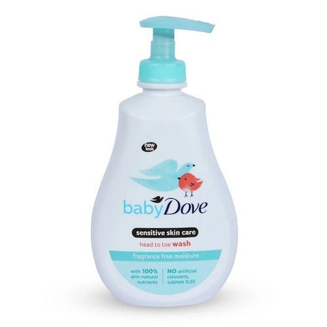 Baby Dove Head To Toe Wash Moisture Fragrance-Free 400 ml