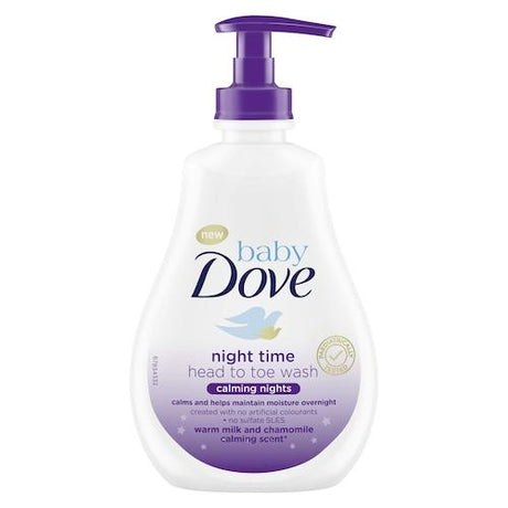 Baby Dove Night Time Wash 400 ml