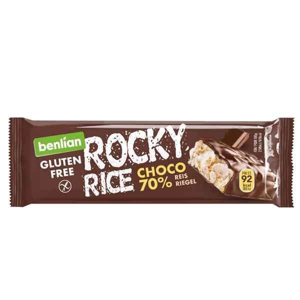 Benlian Rocky Rice Choco 70% Bar 18 g