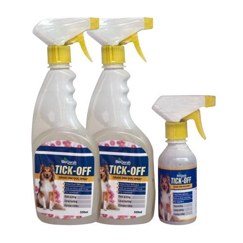 Bio Qarah Tick-Off Grade One Dog Spray 500 ml