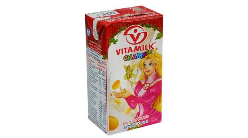 Vitamilk Champ Soy Milk Drink 12.5 cl x6