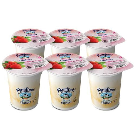 Farmfresh Sweetened Yoghurt Strawberry 200 g