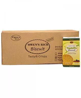 Owen's Rich Vegetables Biscuits Sugar-Free 200 g