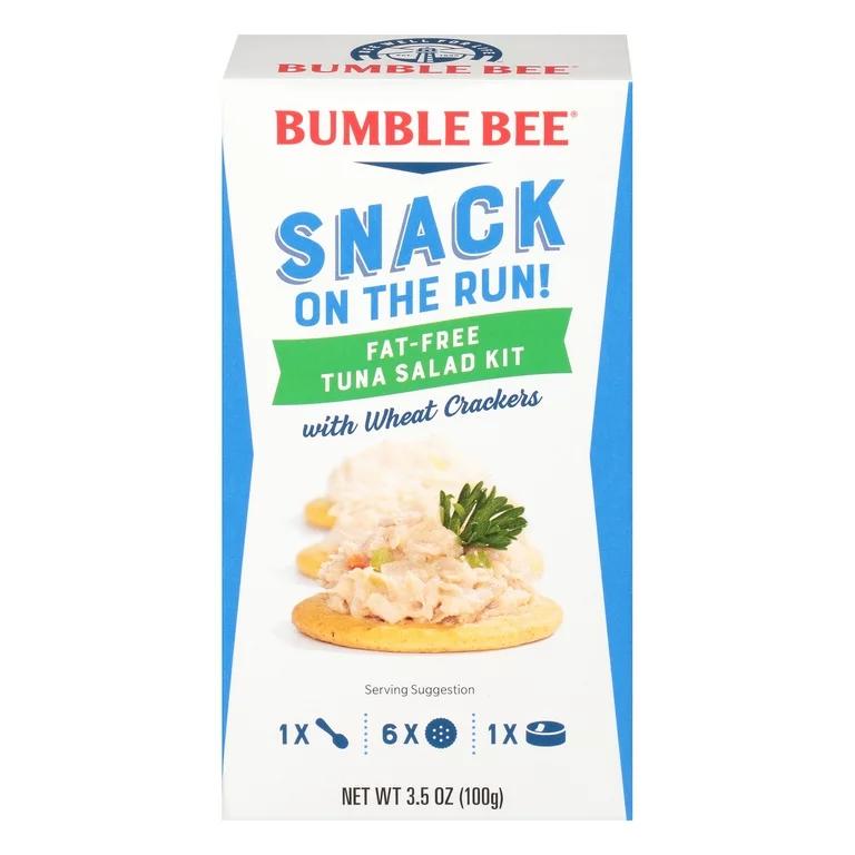 Bumble Bee Tuna Salad Kit With Wheat Crackers Fat-Free 100 g