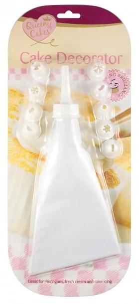 Queen of Cakes Cake Decorator 10 Nozzles