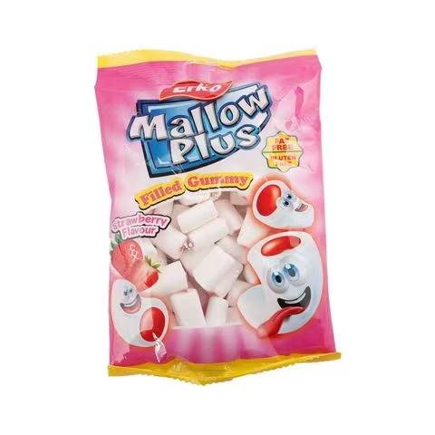 Erko Mallow Plus Filled Gummy Strawberry Flavour 60 g