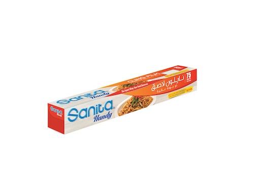 Sanita Handy Cling Film 75 Sq Ft 22.8 x 0.3 m