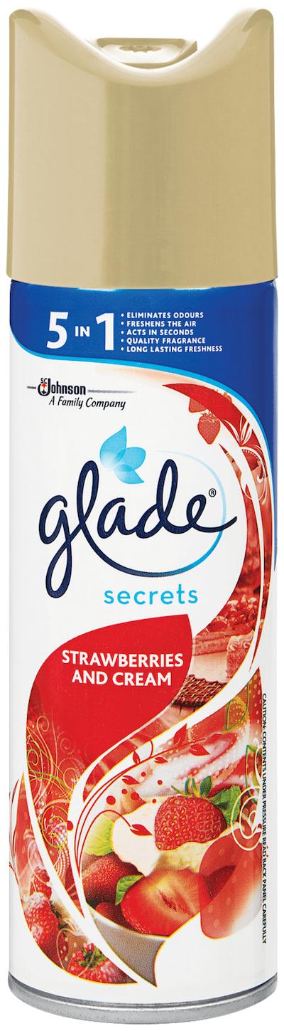 Glade Secrets Aerosol Strawberries & Cream 180 ml