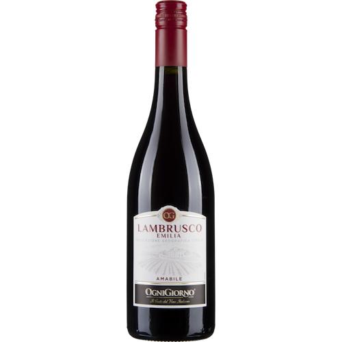 Lambrusco Emilia OgniGiorno Amabile Wine 75 cl