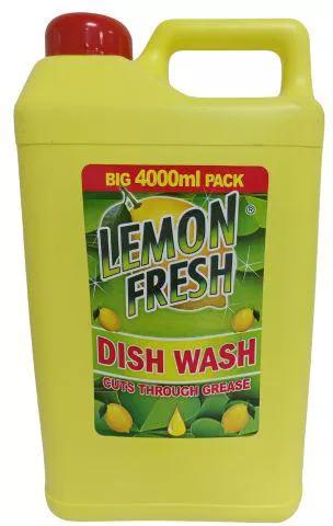 LB Dish Wash Lemon Fresh 4 L