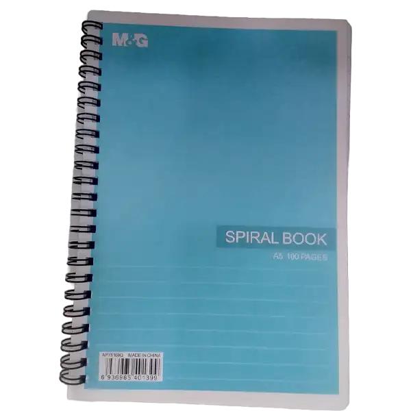 M & G Spiral Book A5 100 Pages 5169Q