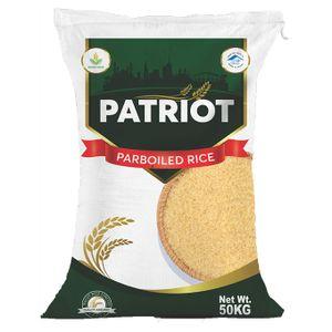 Patriot Parboiled Milled Rice 50 kg