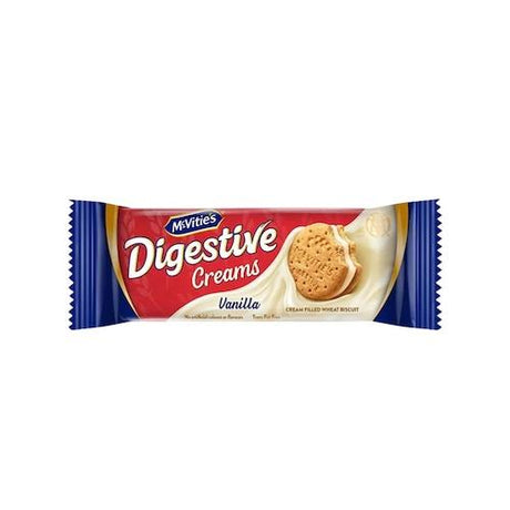 McVitie's Digestive Creams Vanilla Sandwich Biscuits 114 g