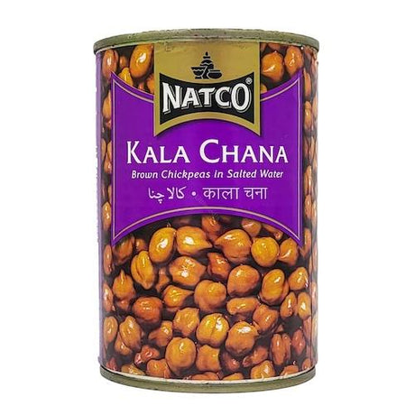 Natco Brown Chick Peas In Salted Water 400 g