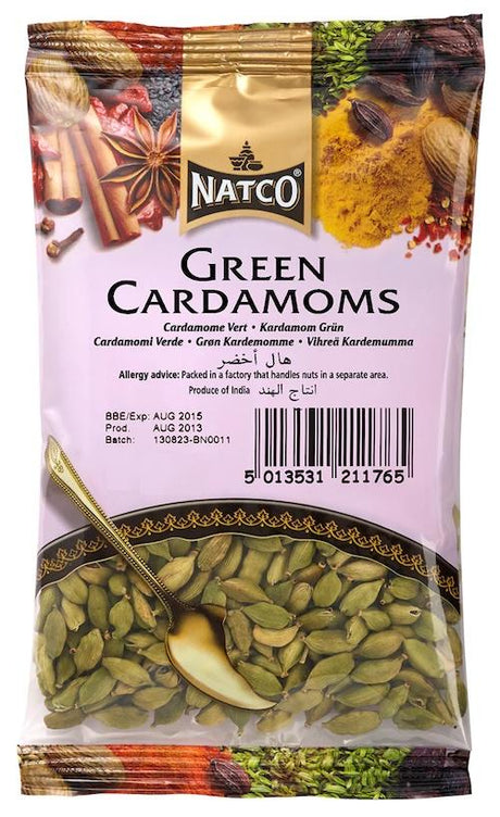 Natco Green Cardamoms 100 g