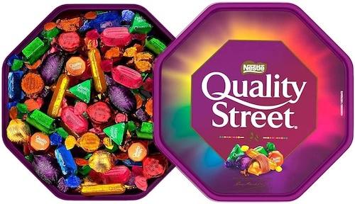 Quality Street Assorted Milk & Dark Chocolates & Toffees 600 g