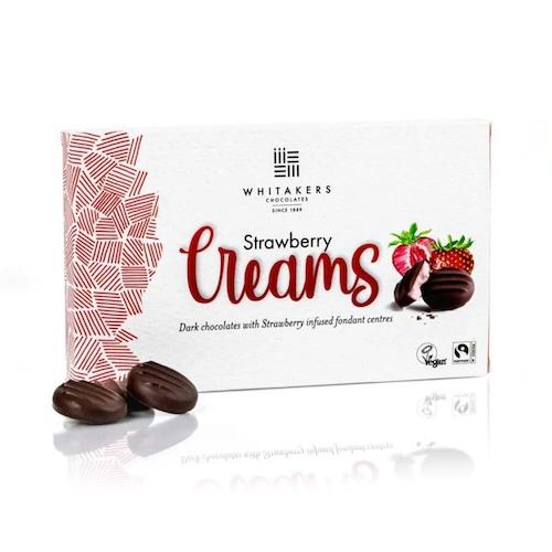 Whitakers Chocolates Strawberry Dark Chocolate 150 g