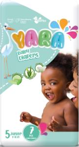 Yara Diaper Size 5 Junior Small 11-18 kg x7