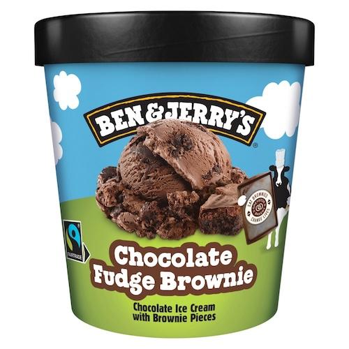 Ben & Jerry's Ice Cream Chocolate Fudge Brownie 465 ml