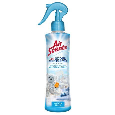 Air Scents 3 in 1 Odour Neutralizer Cotton Fresh 350 ml