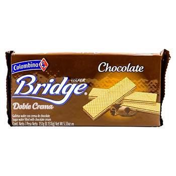 Colombina Bridge Double Cream Chocolate Wafer 300 g