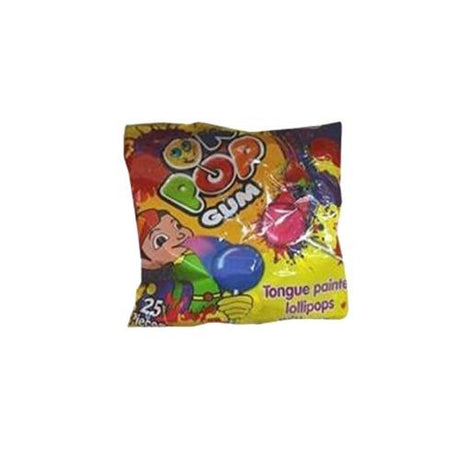 OK Pop Tongue Painter Gum Lollipops 375 g