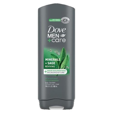 Dove Men+ Care Body & Face Wash Reviving Minerals & Sage 250 ml