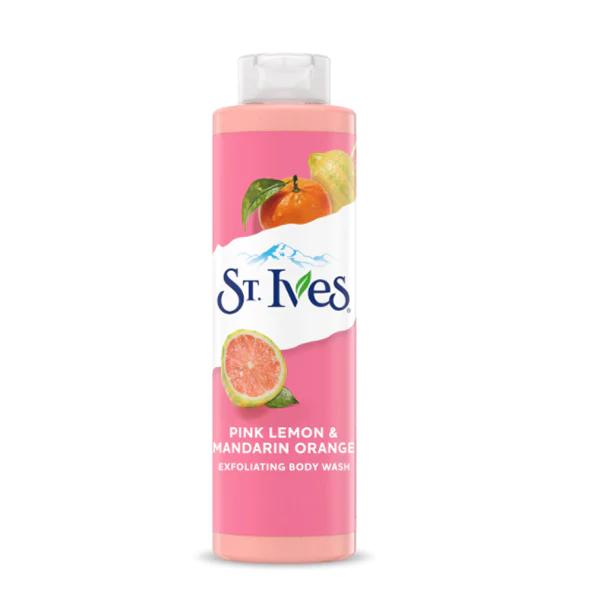 St. Ives Body Wash Pink Lemon & Mandarin Orange Exfoliating 650 ml