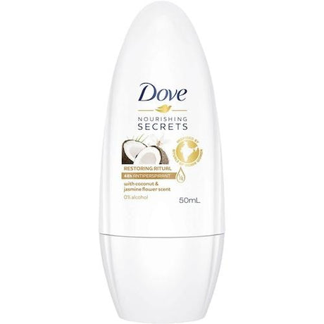 Dove Anti-Perspirant Deodorant Roll On Restoring Ritual Coconut & Jasmine Flower Scent 50 ml