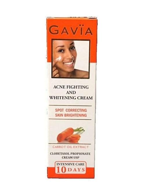 Gavia Acne Fighting & Whitening Cream Carrot Oil Extract 50 g