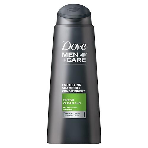 Dove Men Care Fresh Clean 2 in 1 Fortifying Shampoo & Conditioner 250 ml