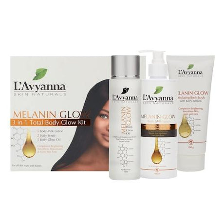 L'Avyanna Melanin Glow 3 in 1 Body Kit For All Skin