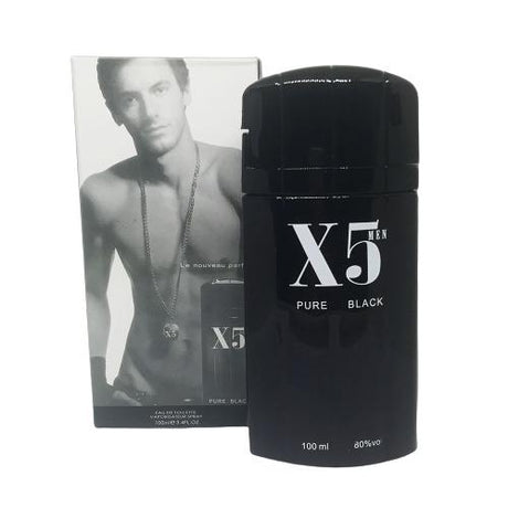 X5 Deodorant Body Spray For Men Pure Black 100 ml